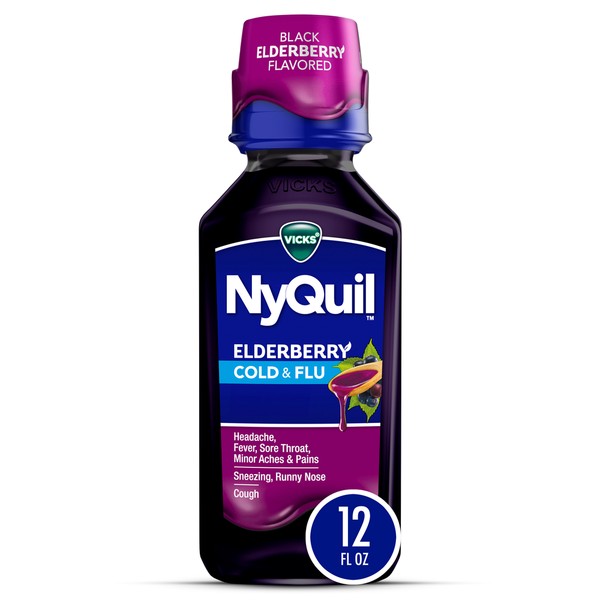 NyQuil Elderberry 12 Fl Oz