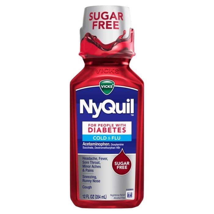 NyQuil Diabetes Sugar Free 12 Fl Oz
