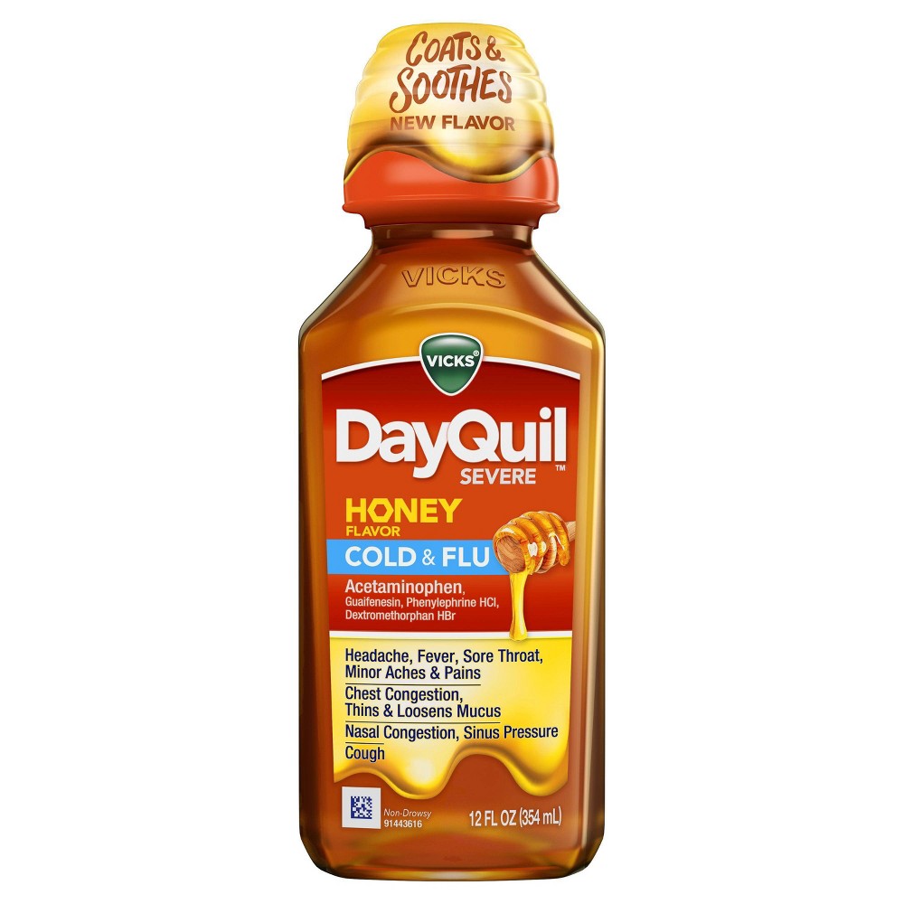DayQuil Honey - 12 Fl Oz