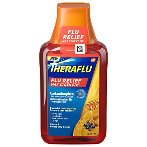 Theraflu Honey & Elderberry, 8.3 OZ