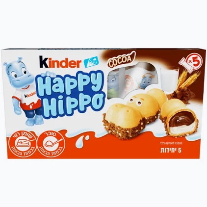 Kinder Hippo Biscuit 5/10ct