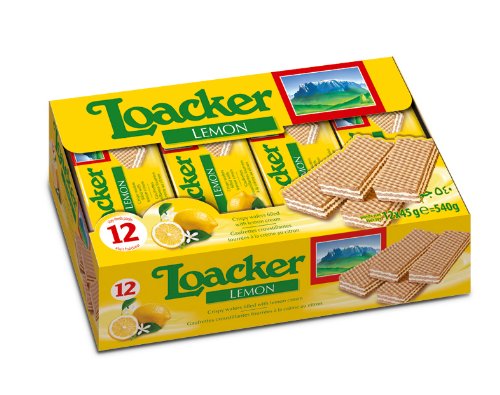Loacker Mini Lemon Wafer -19.05oz/12ct