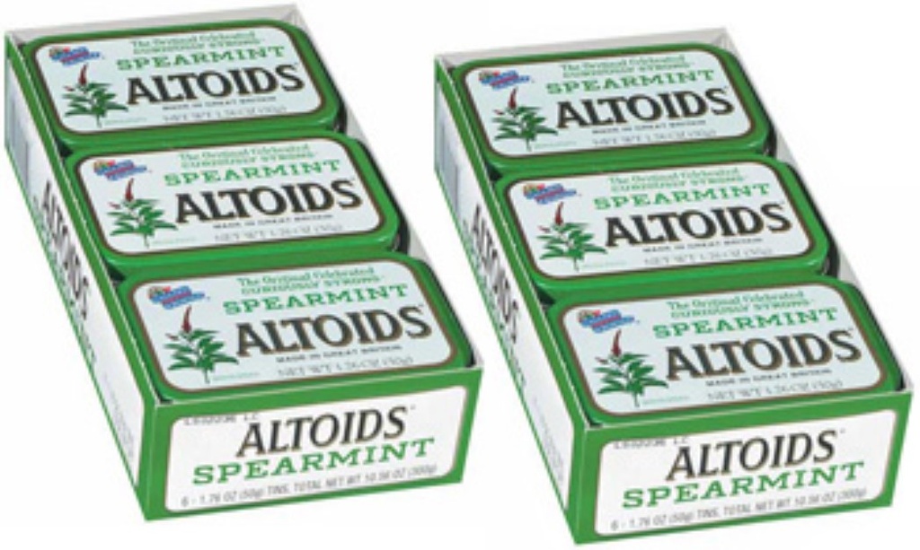 Altoids Tin Spearmint 12 Packs 