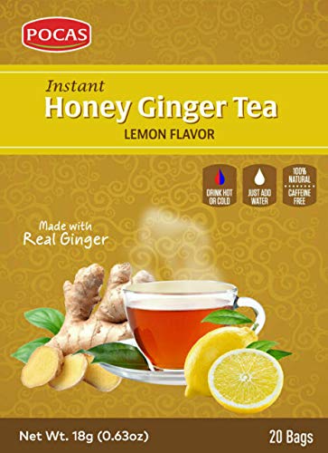 Honey Ginger Tea Lemon 20 CT
