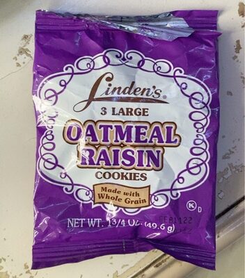 Linden Oatmeal Raisin Cookies