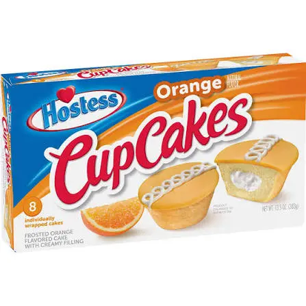 Hostess orange CupCakes 6ct
