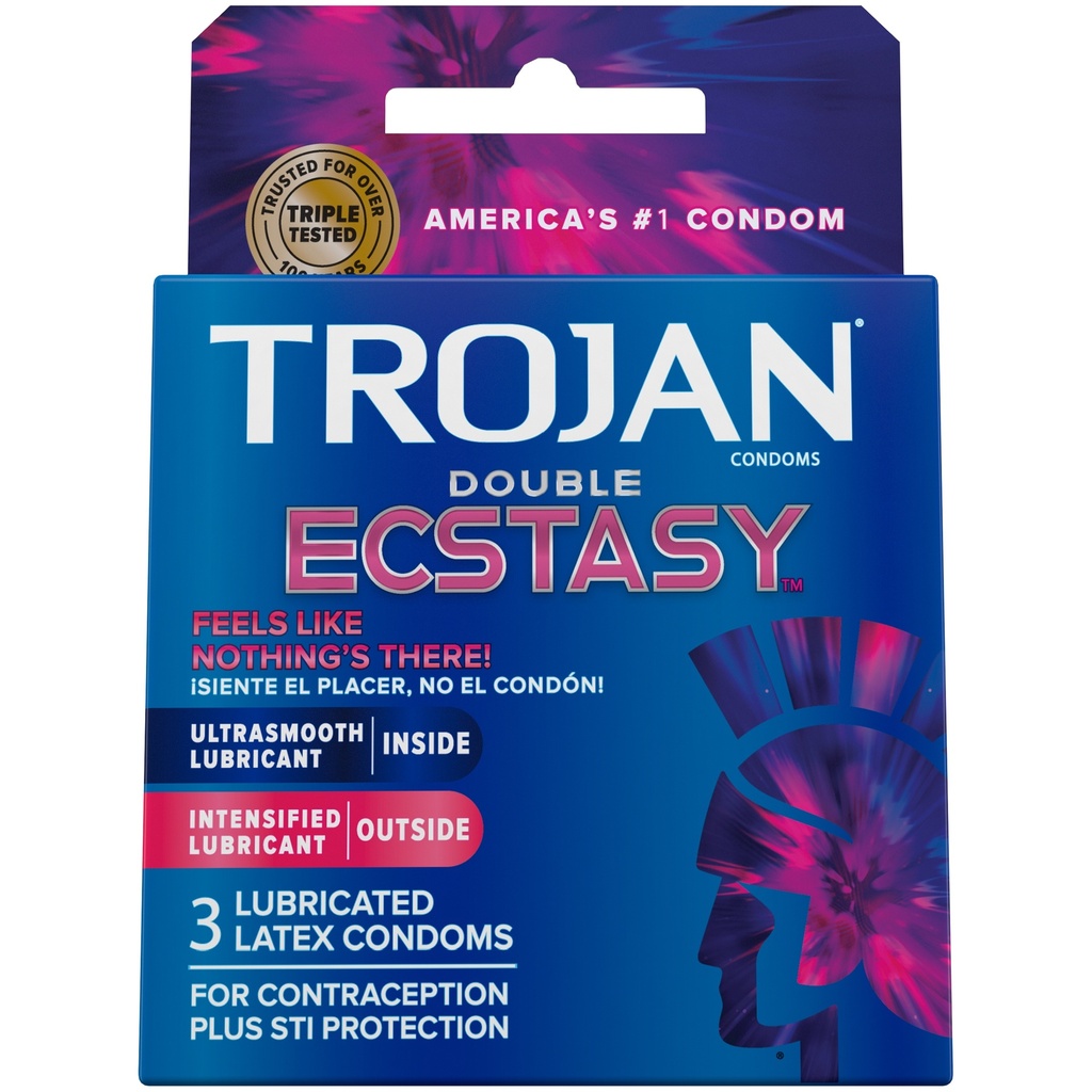 Trojan Double Ecstasy 6 Ct
