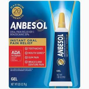 Anbesol Gel 6CT