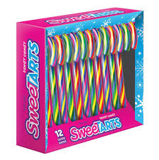 Candy Canes Sweet Tarts 24CT