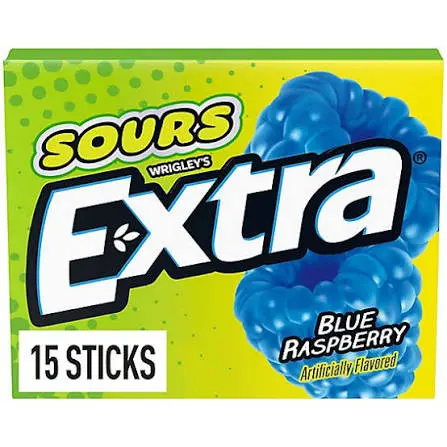 Extra Sours Blue RaspBerry 