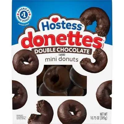 HOSTESS DONUT DBL CHOC 10PK 