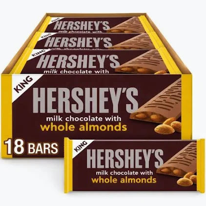 Hershey's Almonds King Size 18 CT