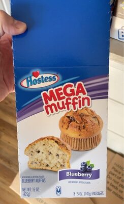 Hostess Blueberry Muffin 3 Count