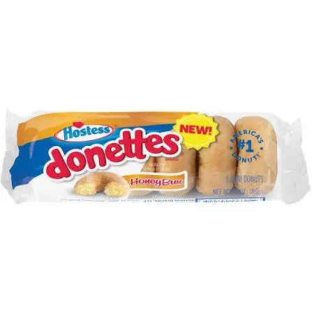 Hostess Glazed Honey Donettes 10CT