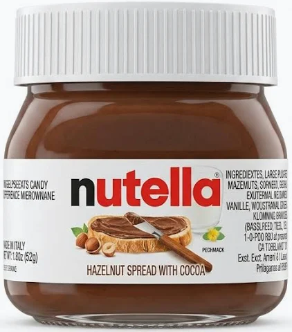 Nutella mini Jars 25G 64 CT