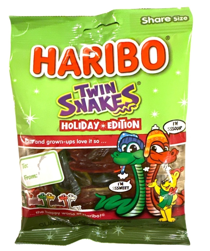 Haribo Twin Snakes 5 Oz