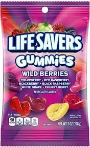 Life Savers Peg Bag Wild berry 4.7Oz