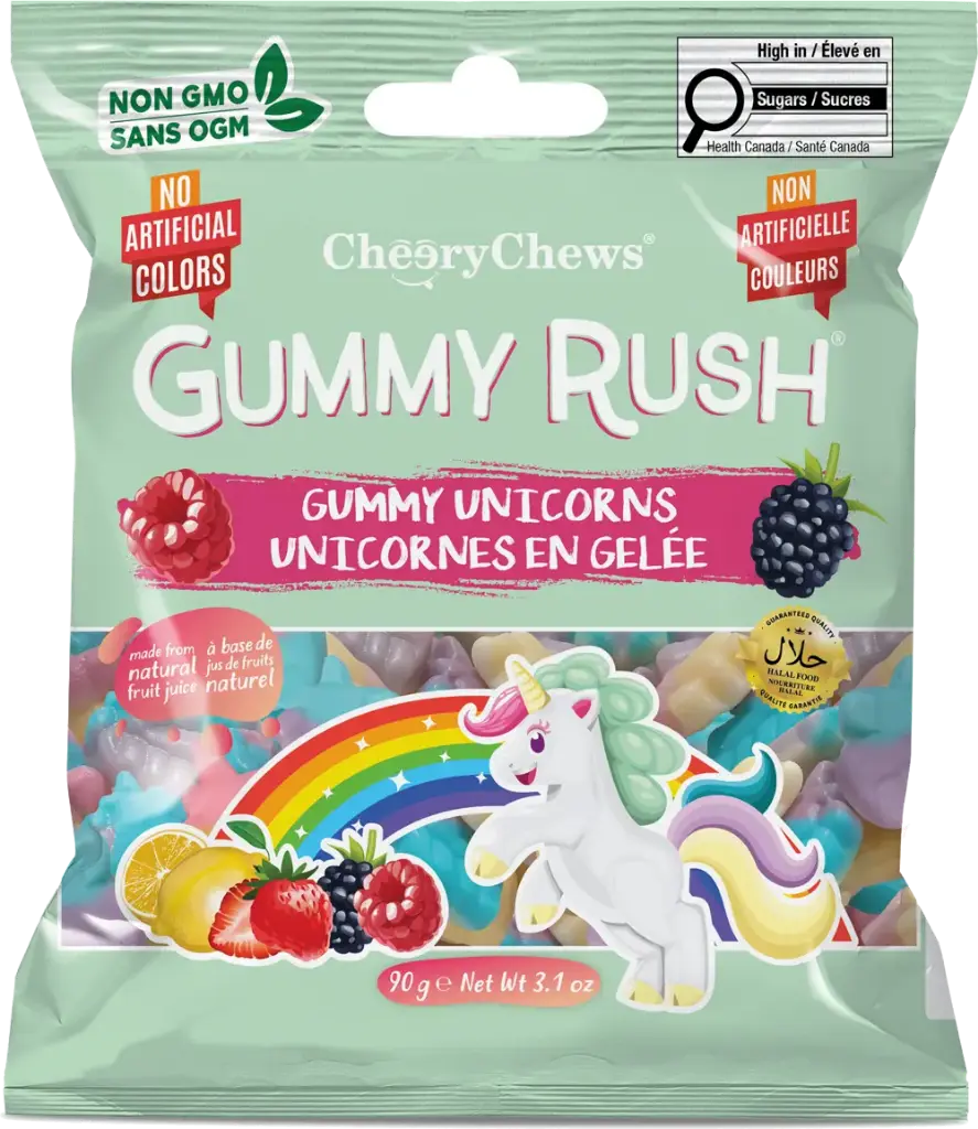 Gummy Rush Unicorns 12CT