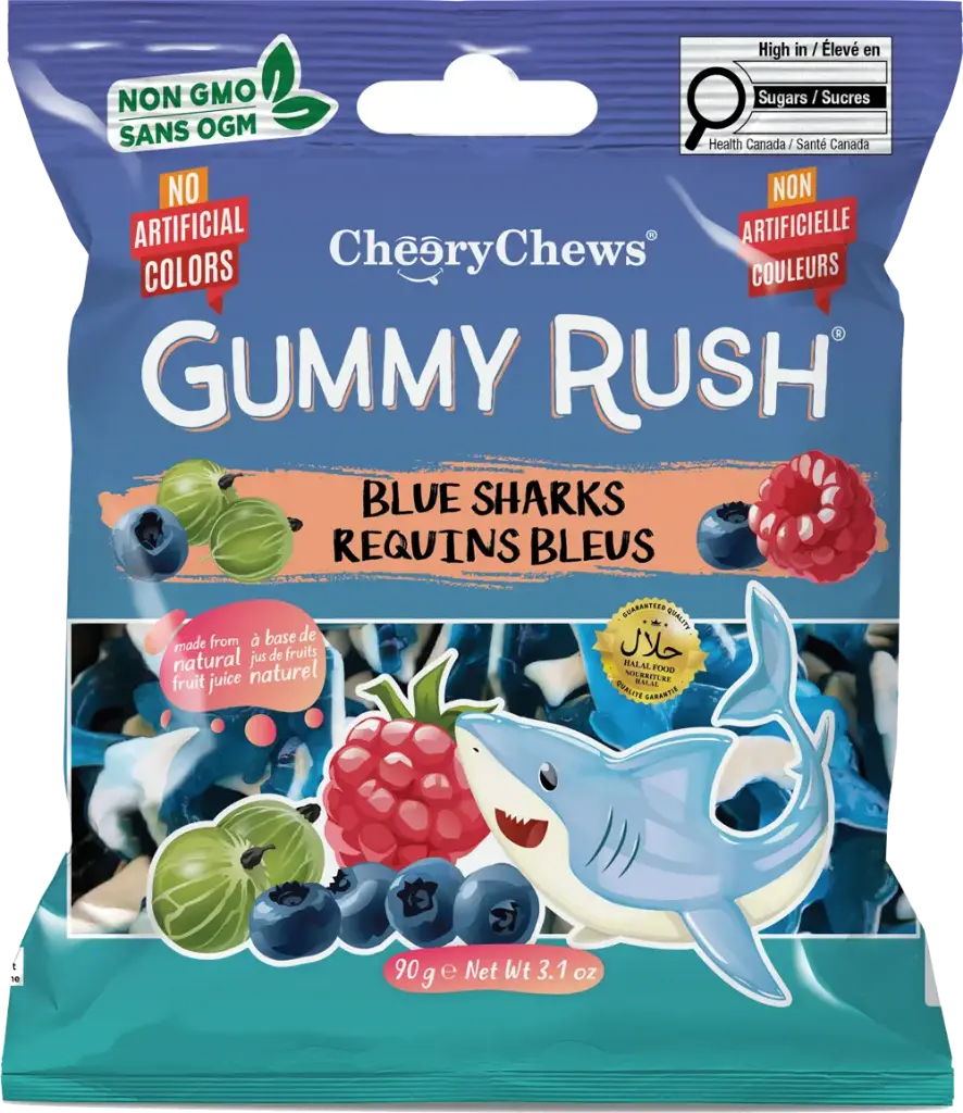 Gummy Rush Blue Shark 12Ct