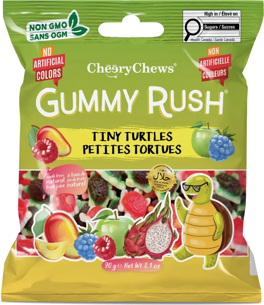 Gummy Rush Tiny Turtles 12CT