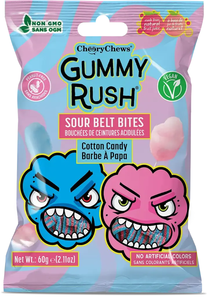 Gummy Rush Sour Cotton Candy