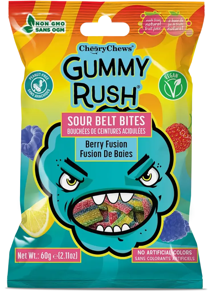 Gummy Rush Sour Berry Fusion
