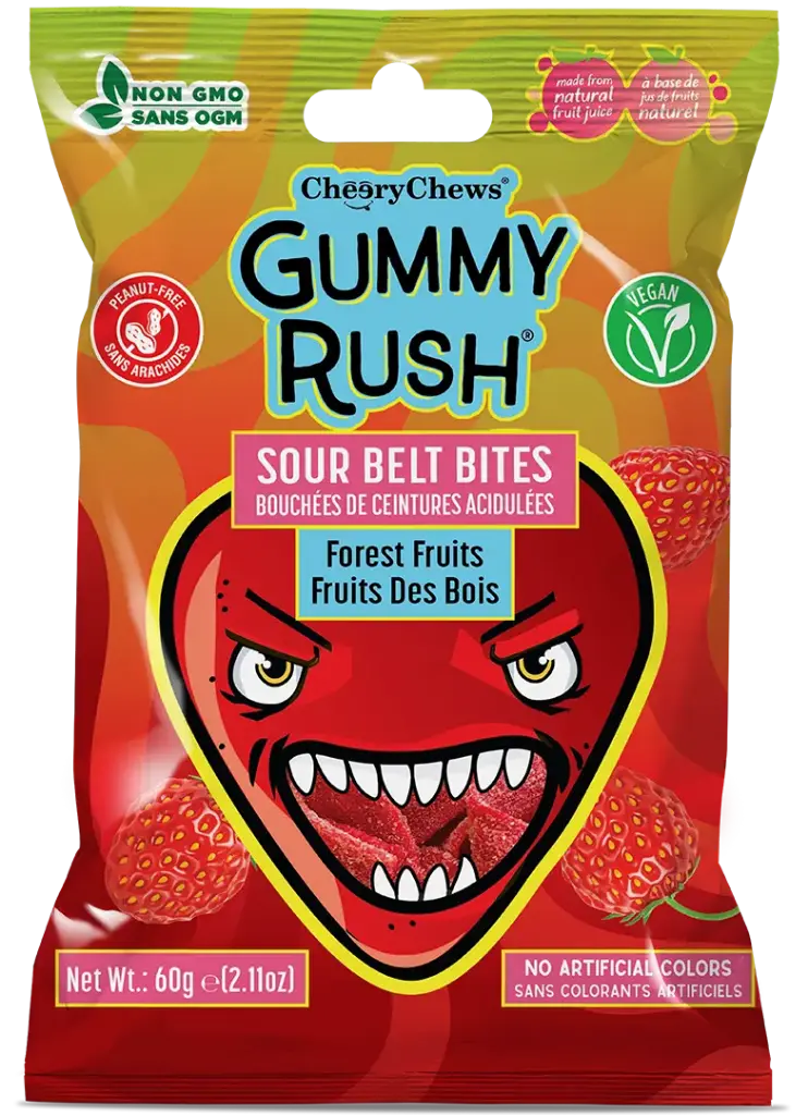 Gummy Rush Sour Forest Fruits