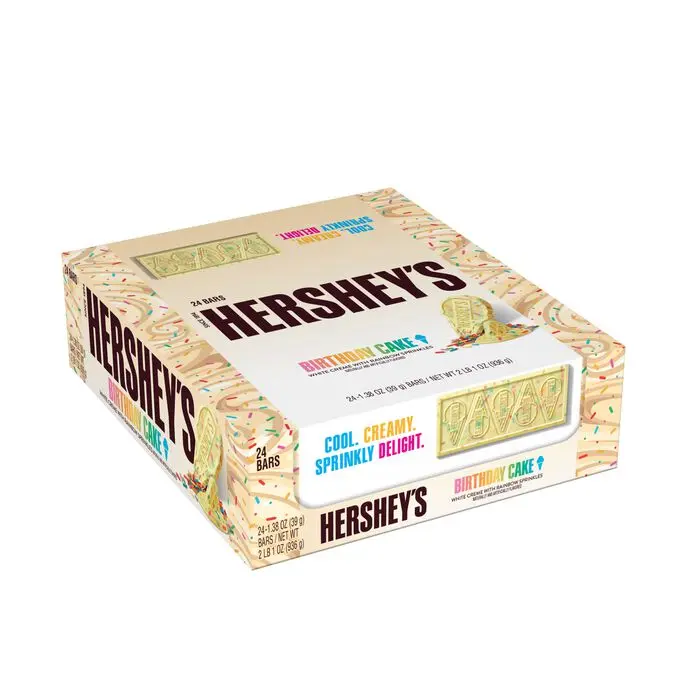 Hershey Birthday Cake 24Ct
