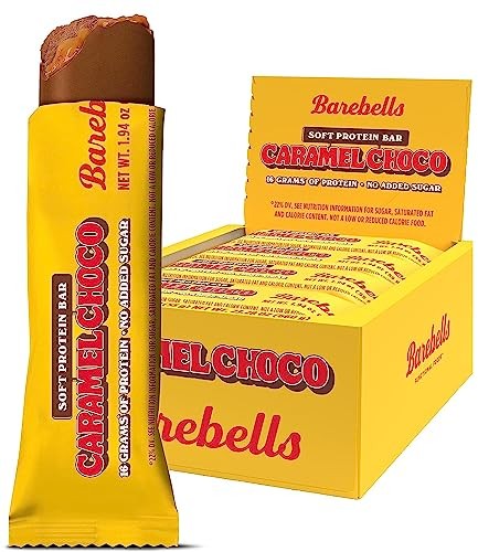 Barebells Soft Protein Bars Caramel Choco - 12 Count