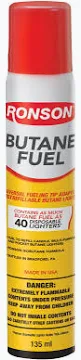 Ronson Butane Multifill 78Gr 12CT