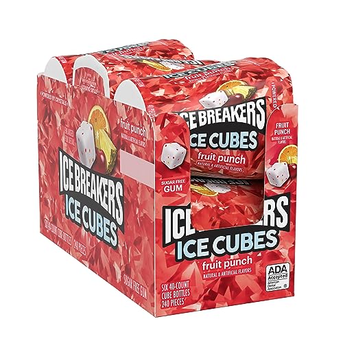 Ice Breakers  Cubes Fruit Punch 6 Count