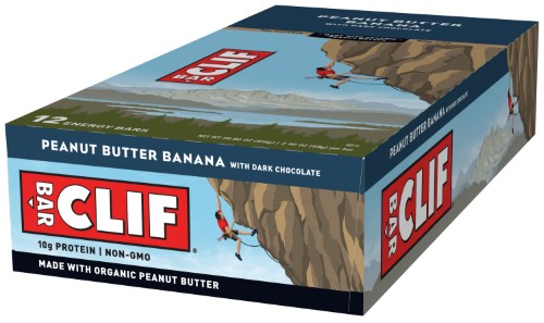 Cliff Bars Peanut Butter Banana with Dark Chocolate 12 Bars