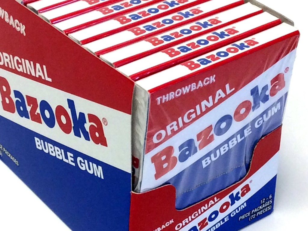 Bazooka Gum 12Ct