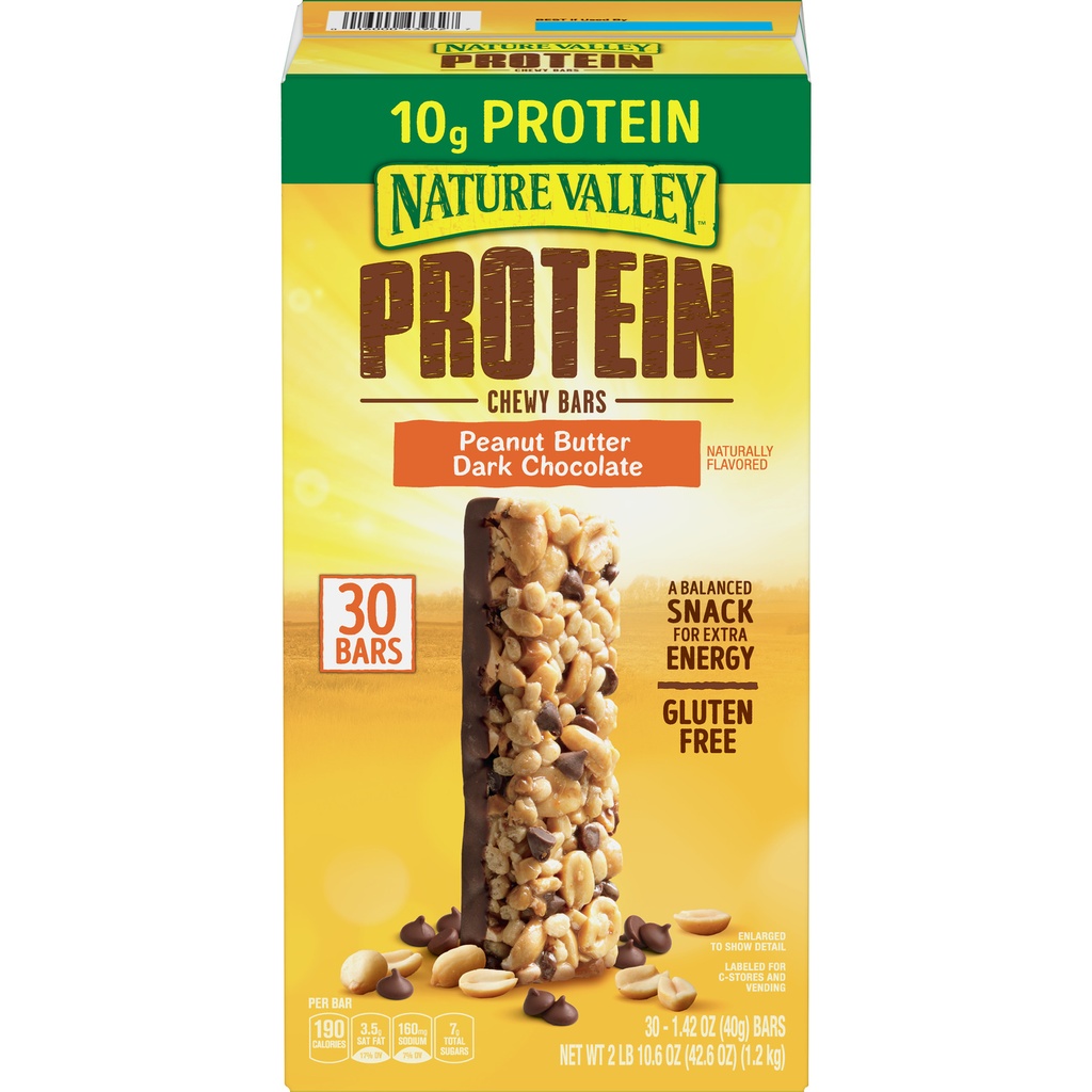 Nature Valley Peanut Butter Dark Chocolate  30 Bars