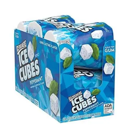 Ice Breakers Cubes Peppermint 6 Count  