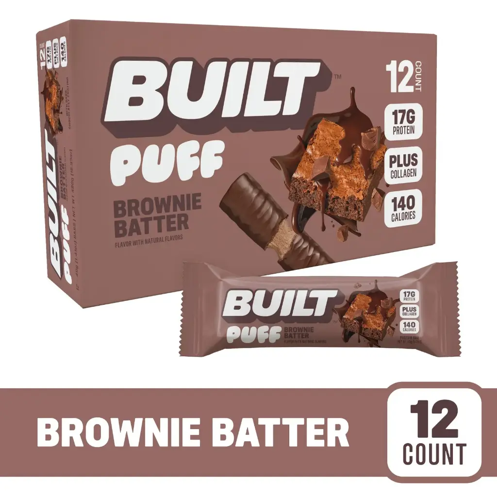 Built Puff Brownie Batter 12CT
