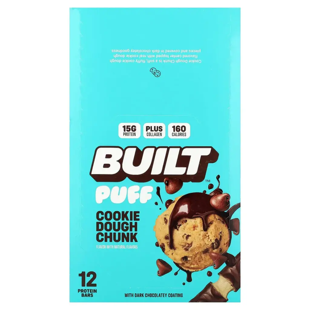 Built Puff Cookie Dough Chunk 12CT