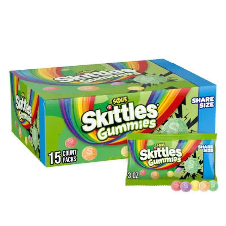 Skittles Gummies Sour King Size