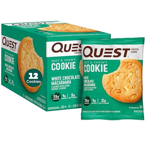 Quest Cookie  White Chocolate Macadamia 12 Count
