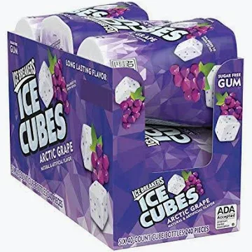 Ice Breaker Cubes Grape 6CT