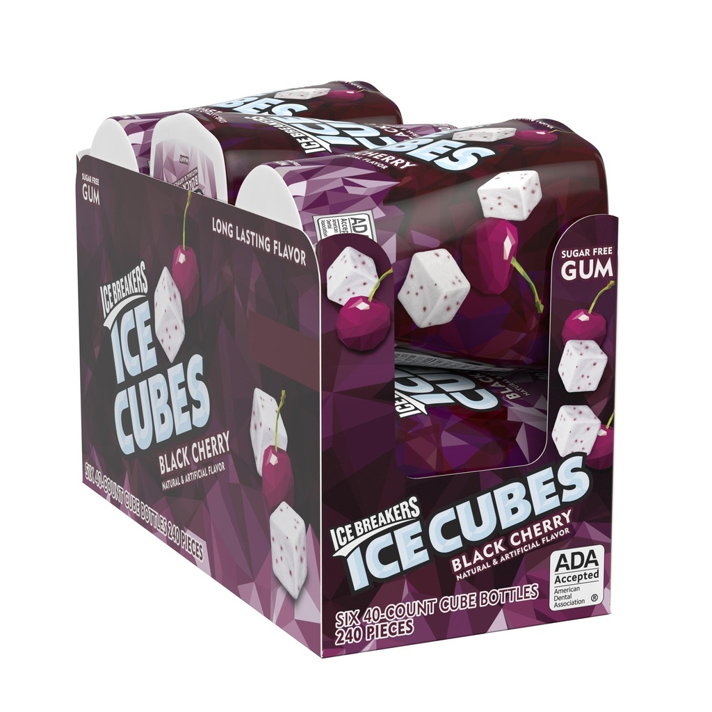 Ice Breakers Cubes Black Cherry 6 CT
