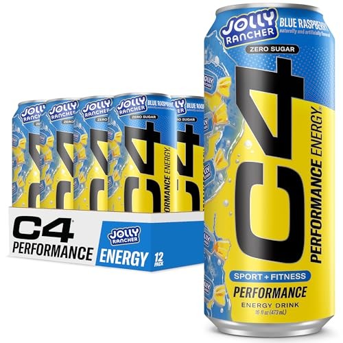 C4 JR Blue Raspberry 12PK 16 OZ