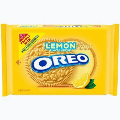 Oreo lemon Family Size