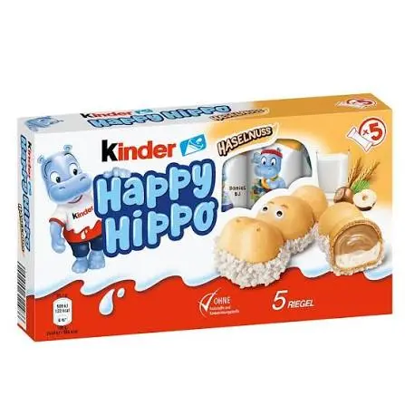 Kinnder Happy Hippo Hazelnut 10CT