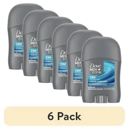 Dove Men Deodrant 6Pcs Clean