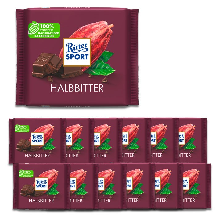 Ritter Sport Halbbitter 12CT