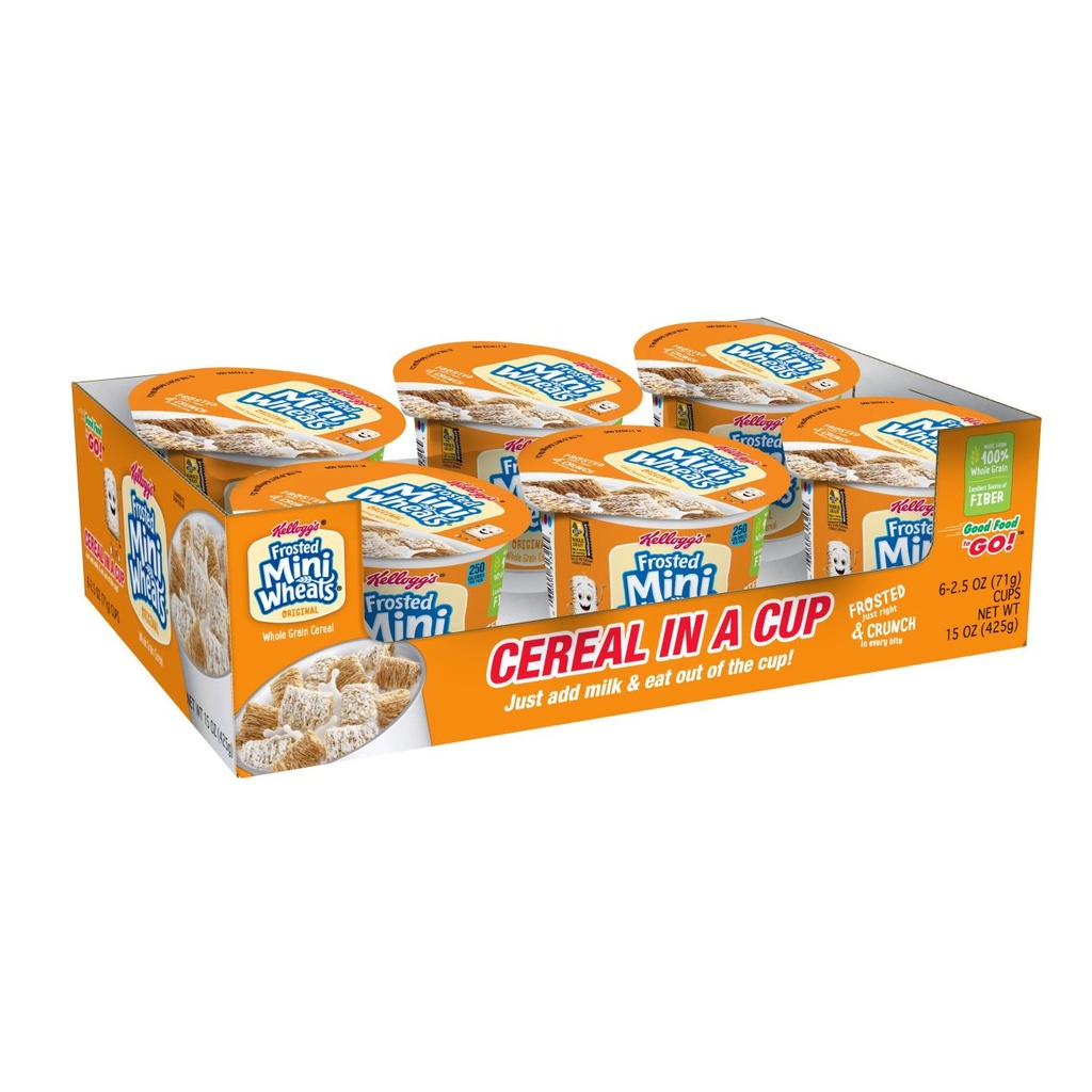 Frosted Mini Cups 6/Pack cereal
