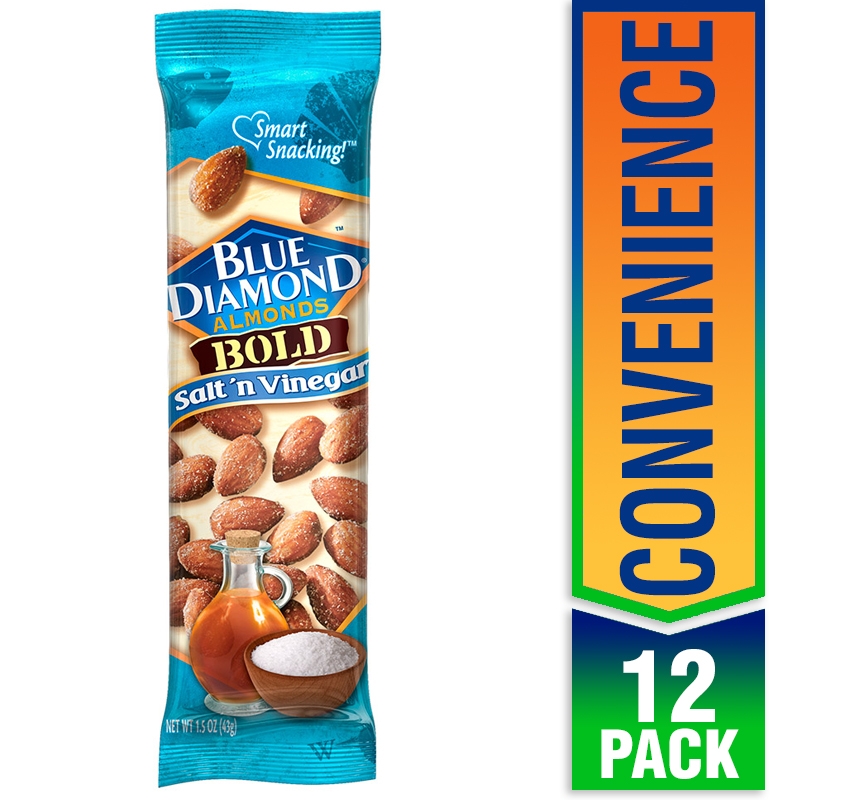 Blue Diamond Almonds Salt N Vinegar 12CT