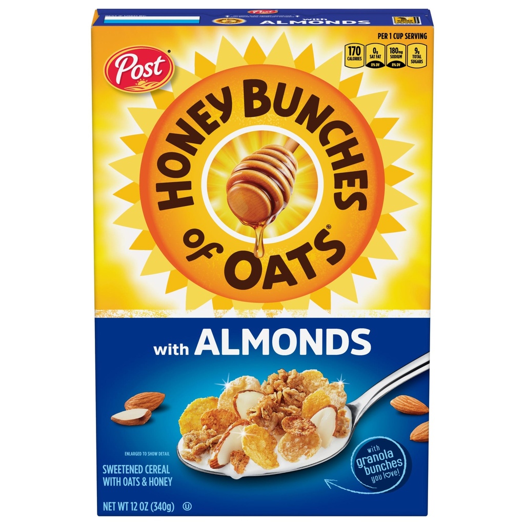 Honey Bunch Oats with Almonds Cereal 1PC