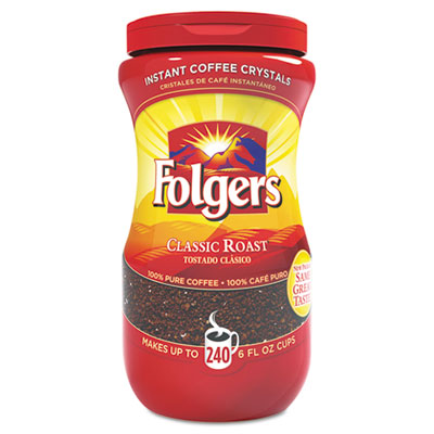 Folgers Instant Coffee Classic Roast 16oz 